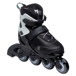 Patine cu rotile Micro Joy 33-36 (Black/White)