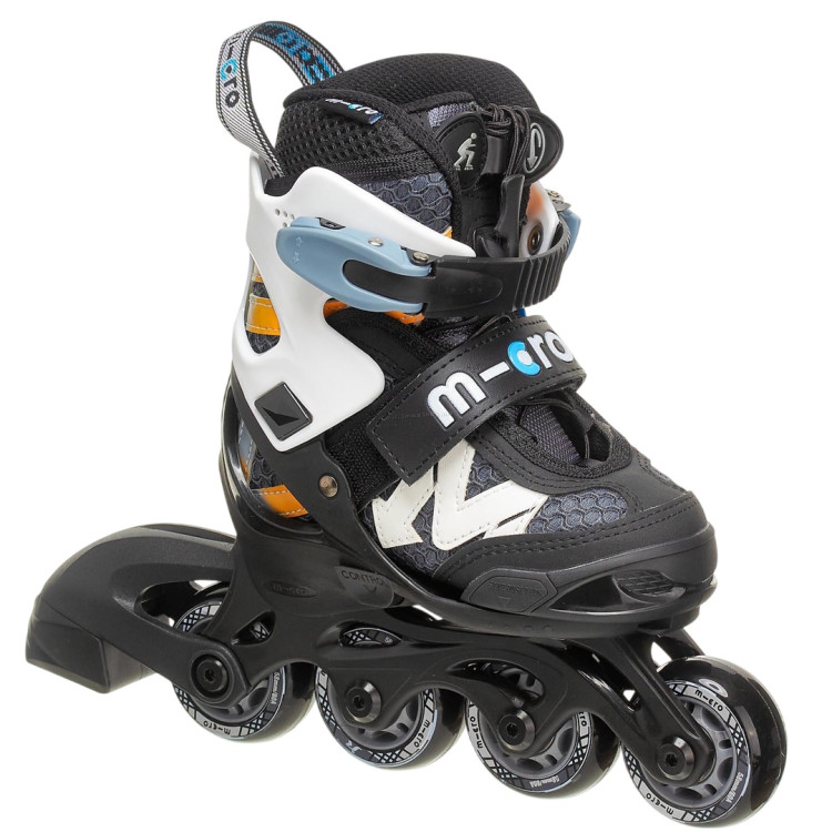Роликовые коньки Micro New Shaper 37-40 (Black)