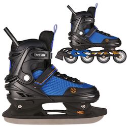 Patine cu rotile 2in1 Nils Extreme NH18188A L 39-43 (Black/Blue) Thumb