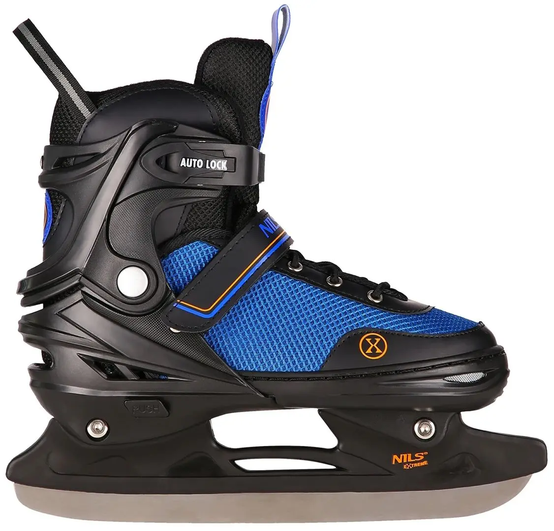 Patine cu rotile 2in1 Nils Extreme NH18188A L 39-43 (Black/Blue) - 7