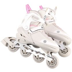 Patine cu rotile 2in1 Nils Extreme NH18188A L 39-43 (Grey/Pink) Thumb