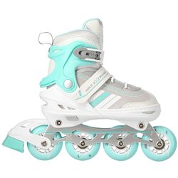 Роликовые коньки 2в1 Nils Extreme NH18188A L 39-43 (White/Blue) Thumb