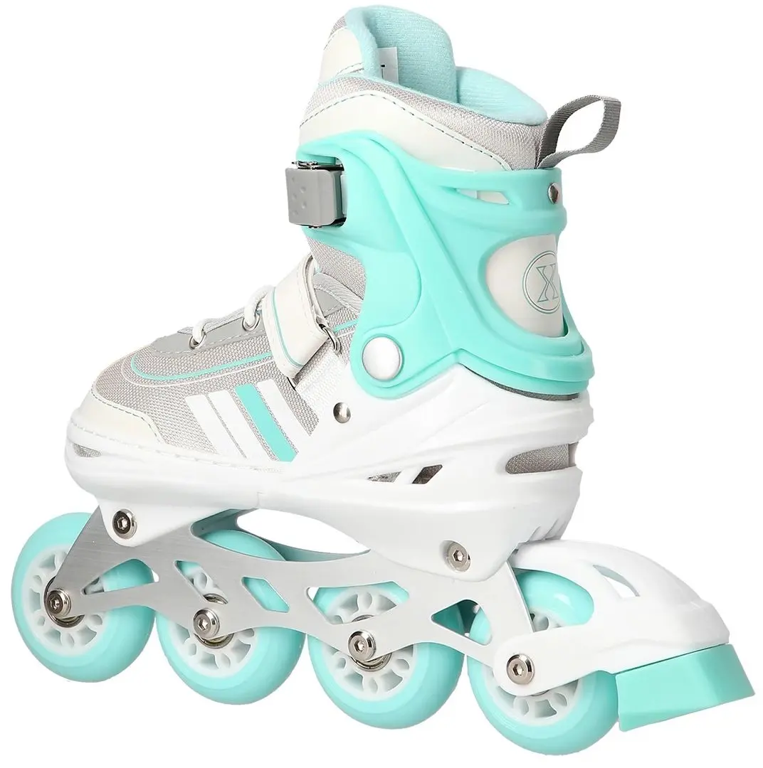 Роликовые коньки 2в1 Nils Extreme NH18188A L 39-43 (White/Blue)