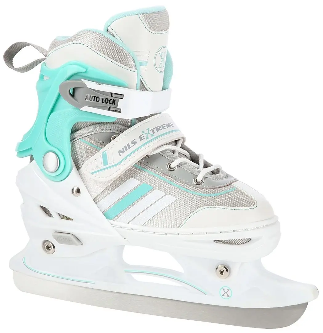 Роликовые коньки 2в1 Nils Extreme NH18188A L 39-43 (White/Blue)