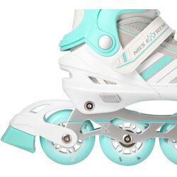 Роликовые коньки 2в1 Nils Extreme NH18188A L 39-43 (White/Blue) Thumb