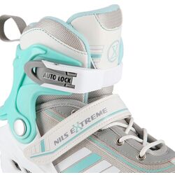 Роликовые коньки 2в1 Nils Extreme NH18188A L 39-43 (White/Blue) Thumb