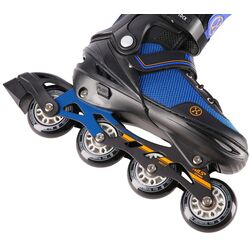 Patine cu rotile 2in1 Nils Extreme NH18188A M 34-38 (Black/Blue) Thumb