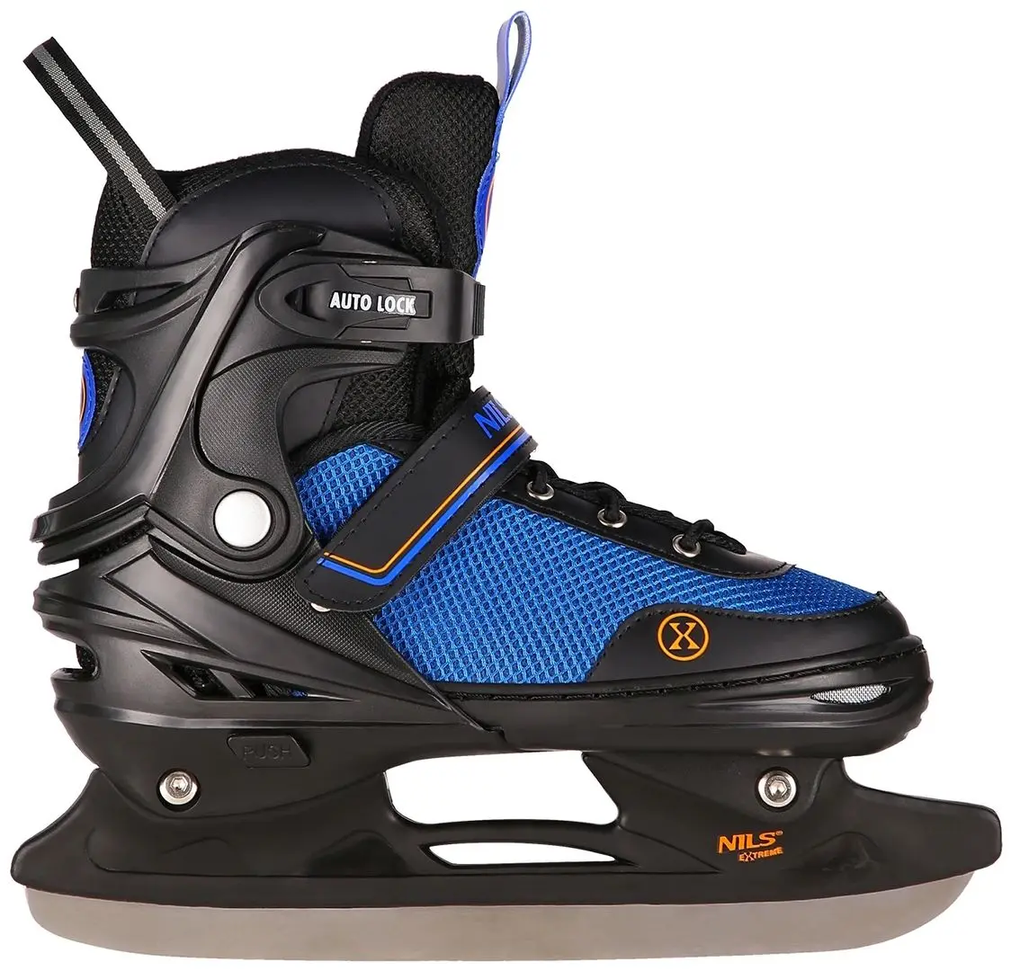 Patine cu rotile 2in1 Nils Extreme NH18188A M 34-38 (Black/Blue) - 6