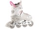 Роликовые коньки 2в1 Nils Extreme NH18188A M 34-38 (Grey/Pink)