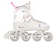 Роликовые коньки 2в1 Nils Extreme NH18188A M 34-38 (Grey/Pink)