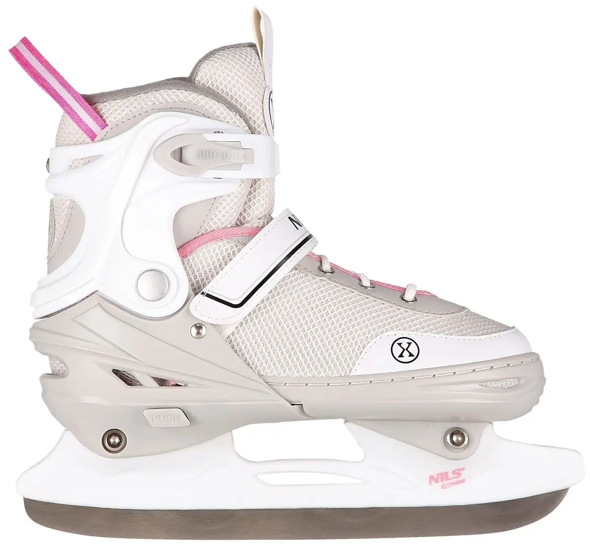 Patine cu rotile 2in1 Nils Extreme NH18188A M 34-38 (Grey/Pink)