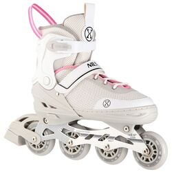 Роликовые коньки 2в1 Nils Extreme NH18188A S 29-33 (Grey/Pink)