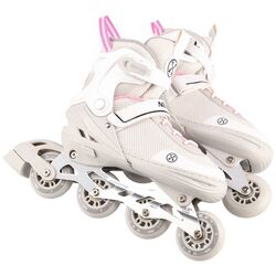 Роликовые коньки 2в1 Nils Extreme NH18188A S 29-33 (Grey/Pink) Thumb