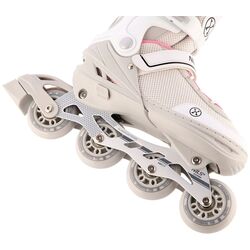Роликовые коньки 2в1 Nils Extreme NH18188A S 29-33 (Grey/Pink) Thumb