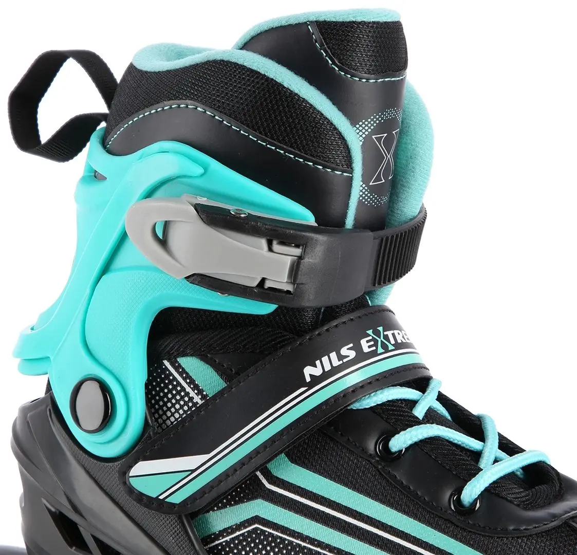 Patine cu rotile 2in1 Nils Extreme NH18190 L 39-43 (Black/Blue)