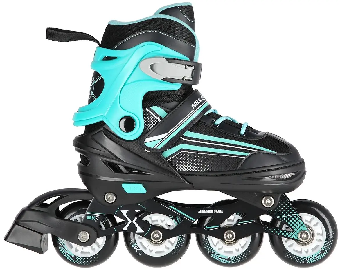 Patine cu rotile 2in1 Nils Extreme NH18190 L 39-43 (Black/Blue)