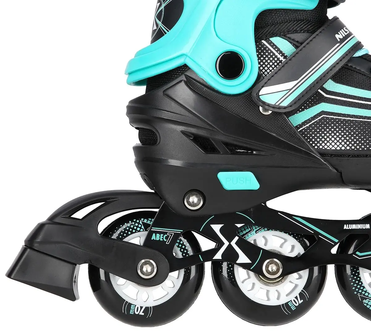Patine cu rotile 2in1 Nils Extreme NH18190 L 39-43 (Black/Blue)