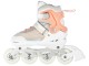 Роликовые коньки 2в1 Nils Extreme NH18190 L 39-43 (White/Pink)