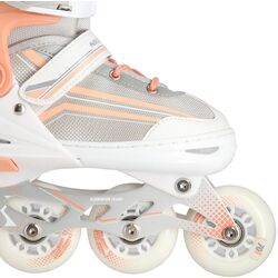Patine cu rotile 2in1 Nils Extreme NH18190 L 39-43 (White/Pink) Thumb