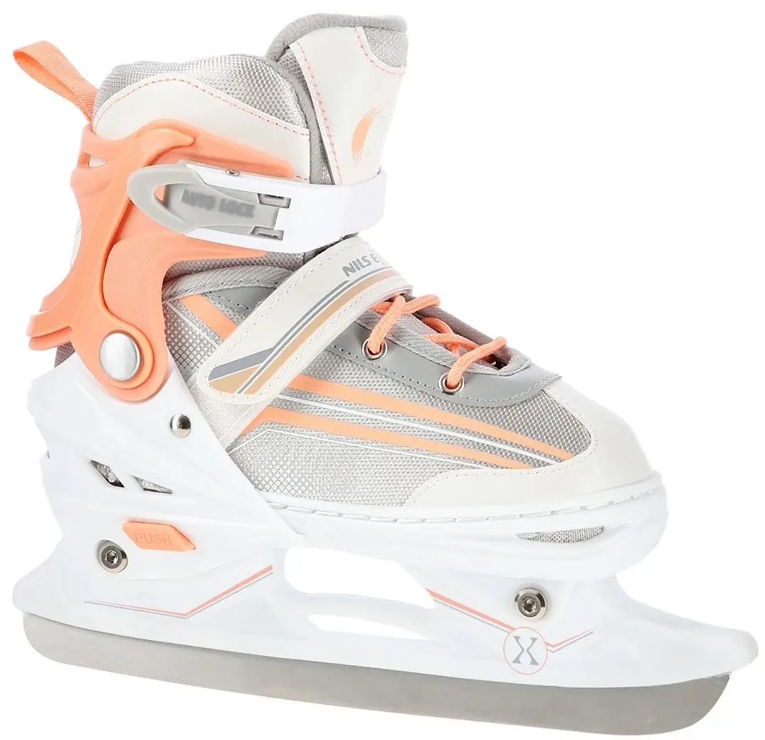 Patine cu rotile 2in1 Nils Extreme NH18190 L 39-43 (White/Pink)
