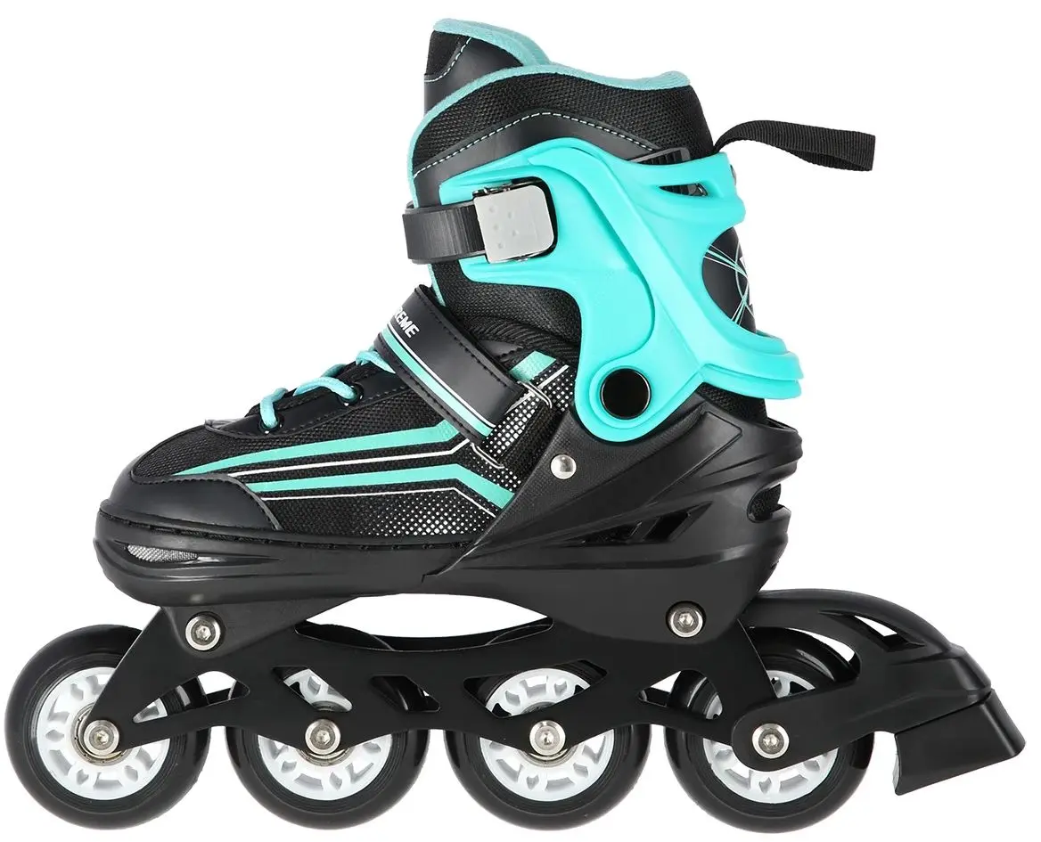 Patine cu rotile 2in1 Nils Extreme NH18190 M 34-38 (Black/Blue)
