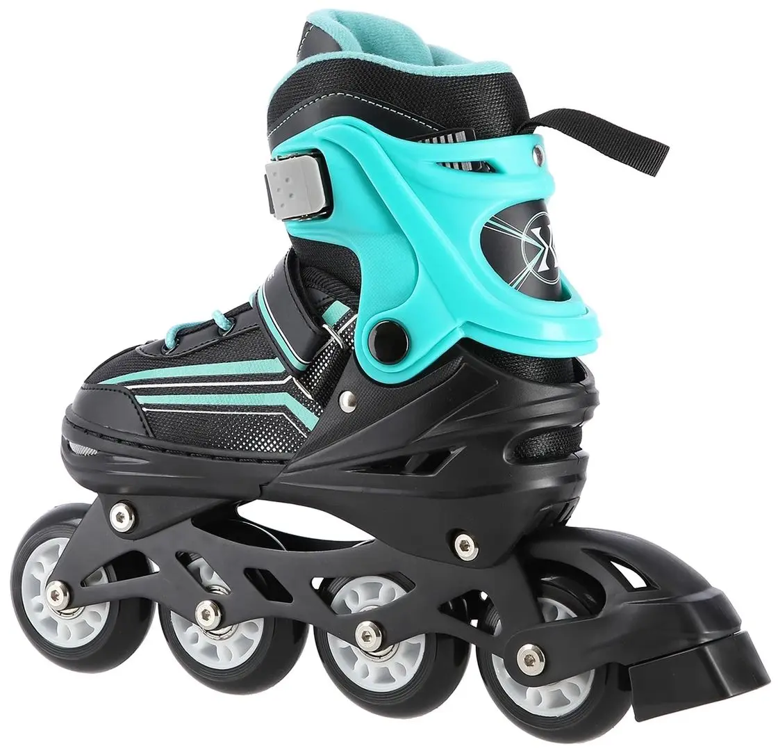 Patine cu rotile 2in1 Nils Extreme NH18190 M 34-38 (Black/Blue)