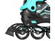 Роликовые коньки 2в1 Nils Extreme NH18190 M 34-38 (Black/Blue)