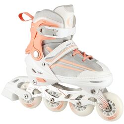 Patine cu rotile 2in1 Nils Extreme NH18190 M 34-38 (White/Pink) Thumb