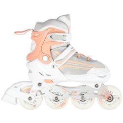Patine cu rotile 2in1 Nils Extreme NH18190 M 34-38 (White/Pink) Thumb