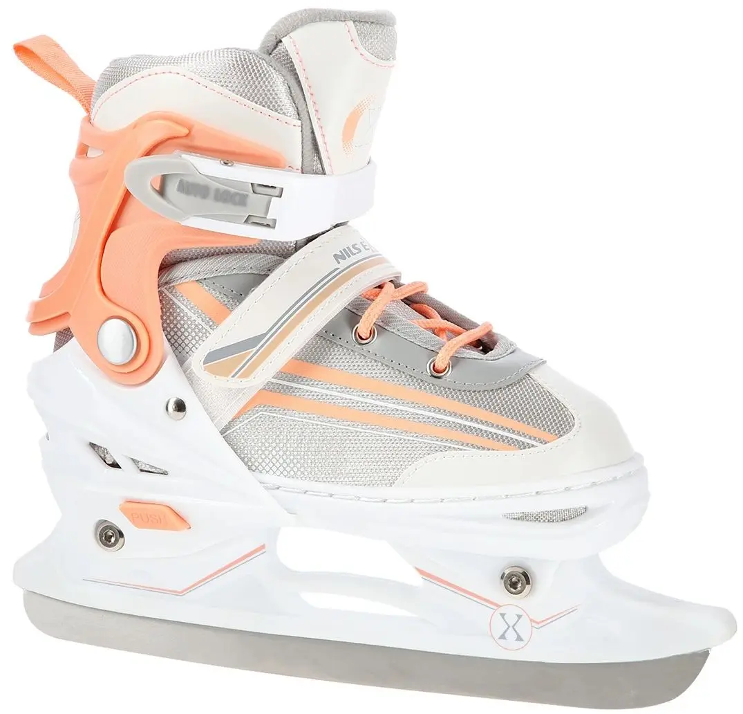 Patine cu rotile 2in1 Nils Extreme NH18190 M 34-38 (White/Pink)