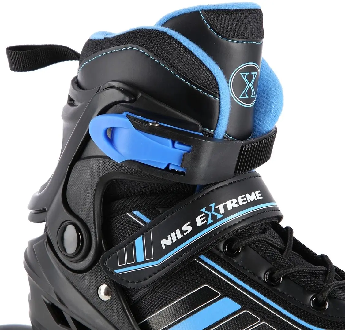 Patine cu rotile 2in1 Nils Extreme NH18191 L 39-43 (Black/Blue)
