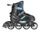 Роликовые коньки 2в1 Nils Extreme NH18191 L 39-43 (Black/Blue)