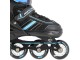 Роликовые коньки 2в1 Nils Extreme NH18191 L 39-43 (Black/Blue)