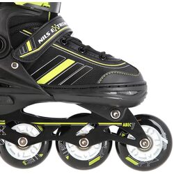 Patine cu rotile 2in1 Nils Extreme NH18191 L 39-43 (Black/Lime) Thumb