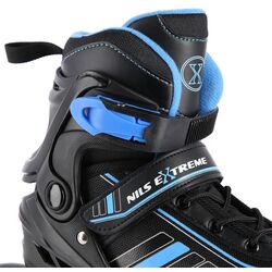 Роликовые коньки 2в1 Nils Extreme NH18191 M 34-38 (Black/Blue) Thumb