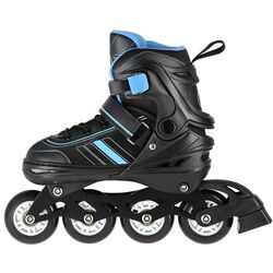Роликовые коньки 2в1 Nils Extreme NH18191 M 34-38 (Black/Blue) Thumb