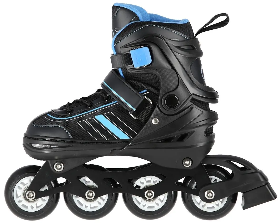 Роликовые коньки 2в1 Nils Extreme NH18191 M 34-38 (Black/Blue)