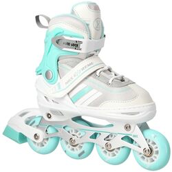 Patine cu rotile 2in1 Nils Extreme NH18191 S 29-33 (White/Blue) Thumb
