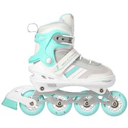 Patine cu rotile 2in1 Nils Extreme NH18191 S 29-33 (White/Blue) Thumb