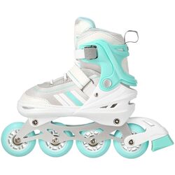 Patine cu rotile 2in1 Nils Extreme NH18191 S 29-33 (White/Blue) Thumb