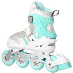 Patine cu rotile 2in1 Nils Extreme NH18191 S 29-33 (White/Blue) Thumb