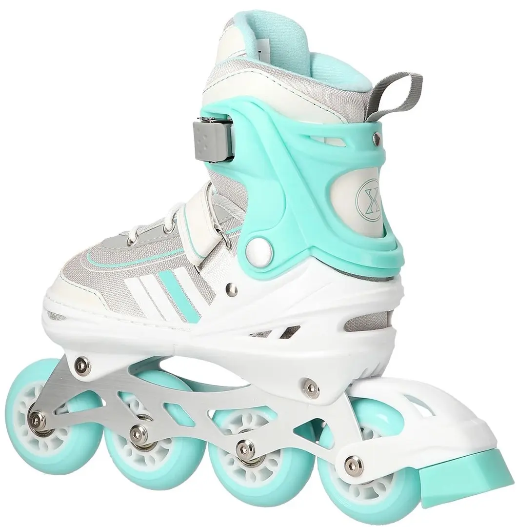 Patine cu rotile 2in1 Nils Extreme NH18191 S 29-33 (White/Blue)