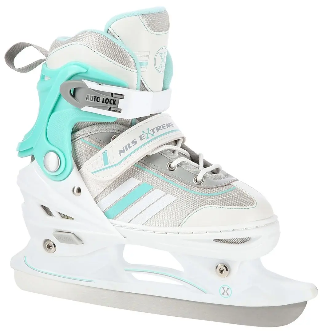 Patine cu rotile 2in1 Nils Extreme NH18191 S 29-33 (White/Blue)