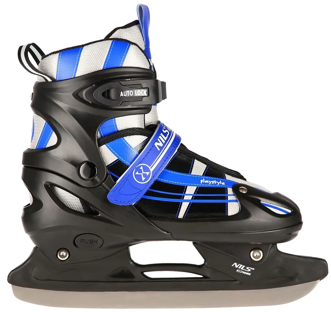 Роликовые коньки 2в1 Nils Extreme NH18366A L 39-43 (Black/Dark Blue) - 2