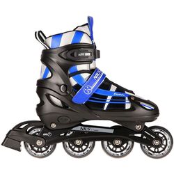 Роликовые коньки 2в1 Nils Extreme NH18366A L 39-43 (Black/Dark Blue) Thumb