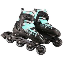 Patine cu rotile 2in1 Nils Extreme NH18366A M 35-38 (Blue/Green) Thumb