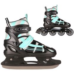 Patine cu rotile 2in1 Nils Extreme NH18366A S 31-34 (Blue/Green) Thumb