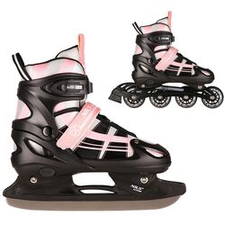 Patine cu rotile 2in1 Nils Extreme NH18366A S 31-34 (Pink/White) Thumb