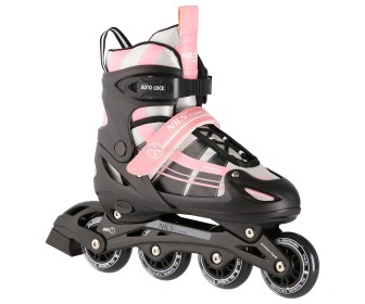 Роликовые коньки 2в1 Nils Extreme NH18366A S 31-34 (Pink/White)