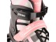 Роликовые коньки 2в1 Nils Extreme NH18366A S 31-34 (Pink/White)